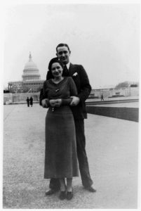 LBJ and his wife